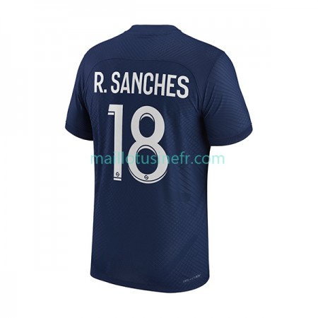 Maillot de Foot Paris Saint-Germain R.Sanches 18 Domicile 2022-23 Maillot de Foot Paris Saint-Germain R.Sanches 18 Domicile 2022-23